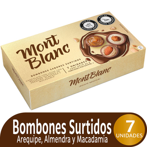 CHOCOLATINA MONTBLANC 7U 16G ESTUCHE